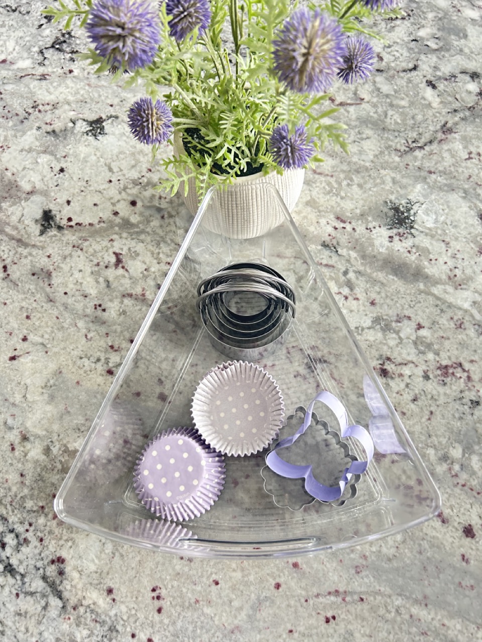 image of a kitchen cupboard wedge bin containing baking supplies